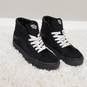 Black Hightop Vans